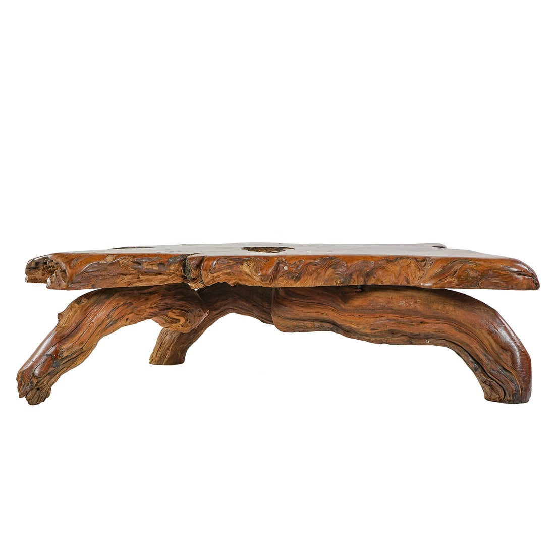 Circa 1970 Live Edge Coffee Table (1 of 9)