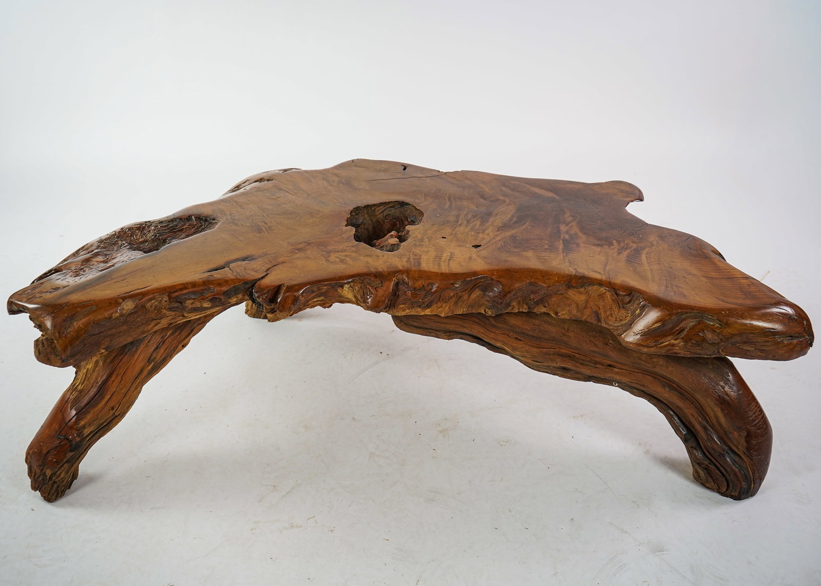 Circa 1970 Live Edge Coffee Table - 3