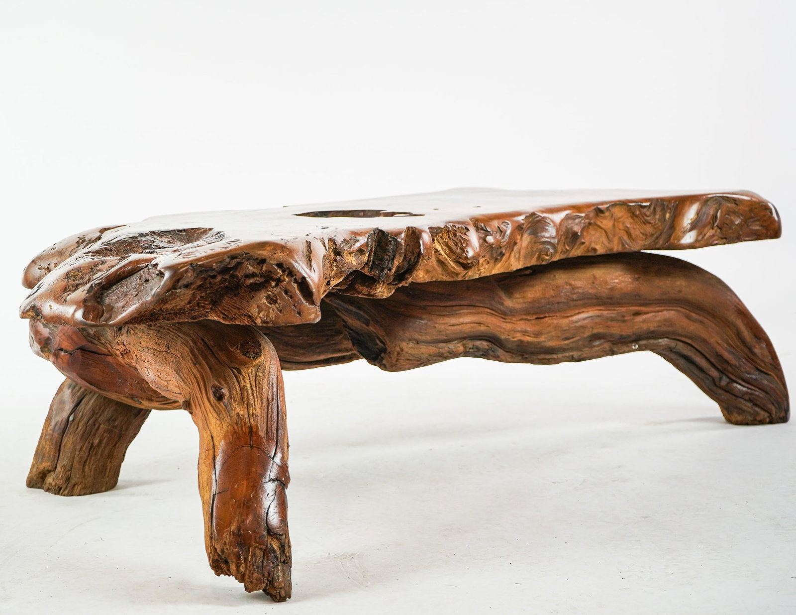 Circa 1970 Live Edge Coffee Table - 7