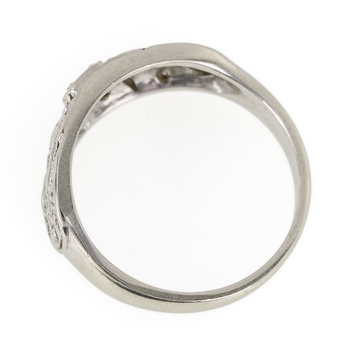 Art Deco 14k Diamond Ring - 5