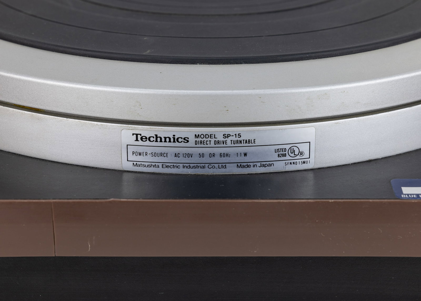 Technics SP 15 Turntable - 10
