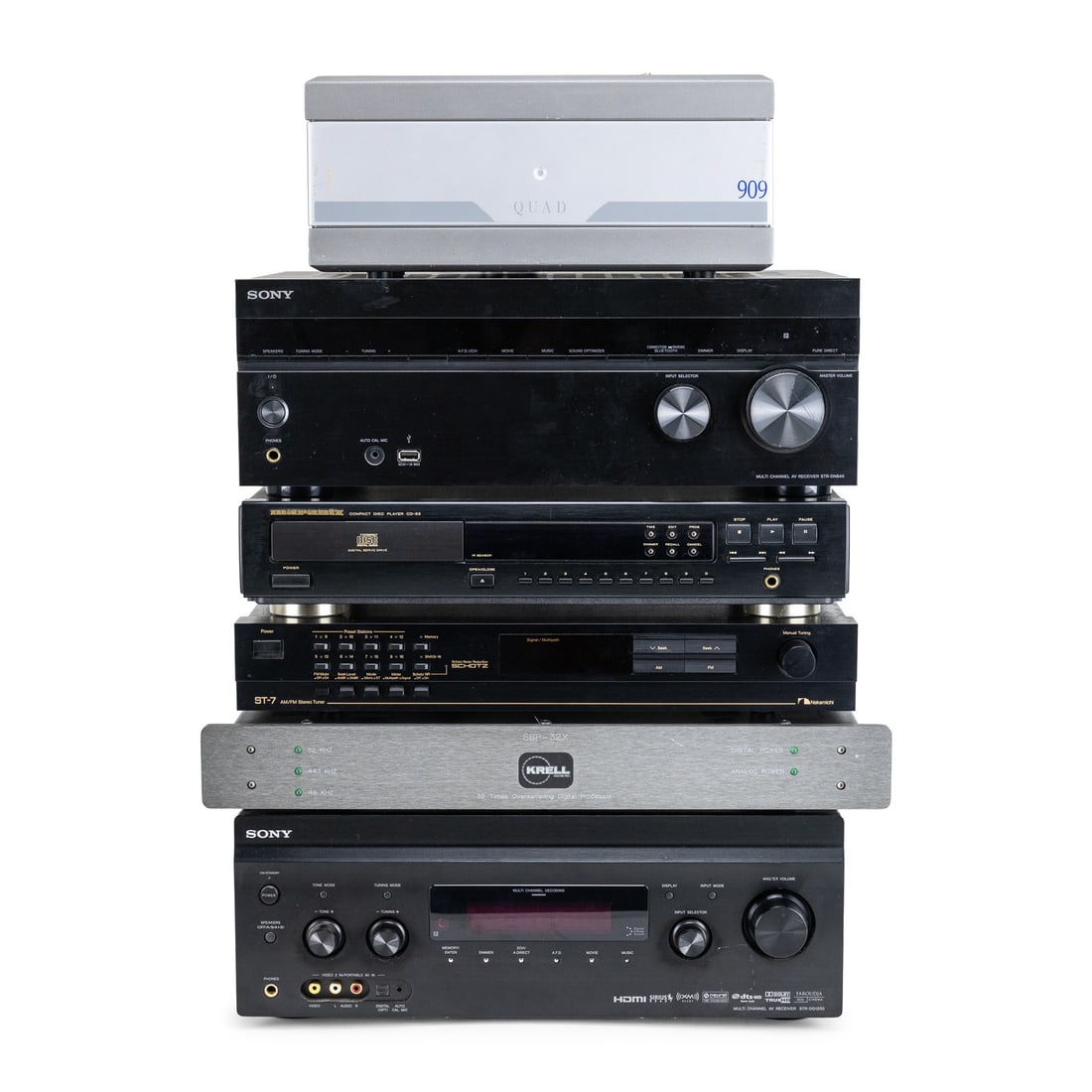 Group of Audio Components (1 of 12)