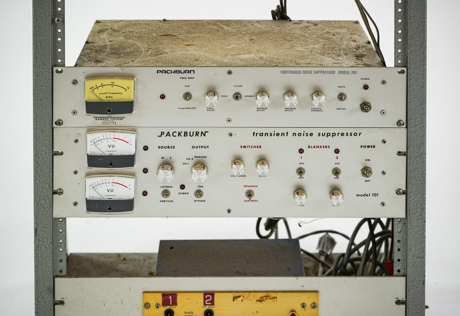 Recording Rack Setup- Noise Suppressors - 3