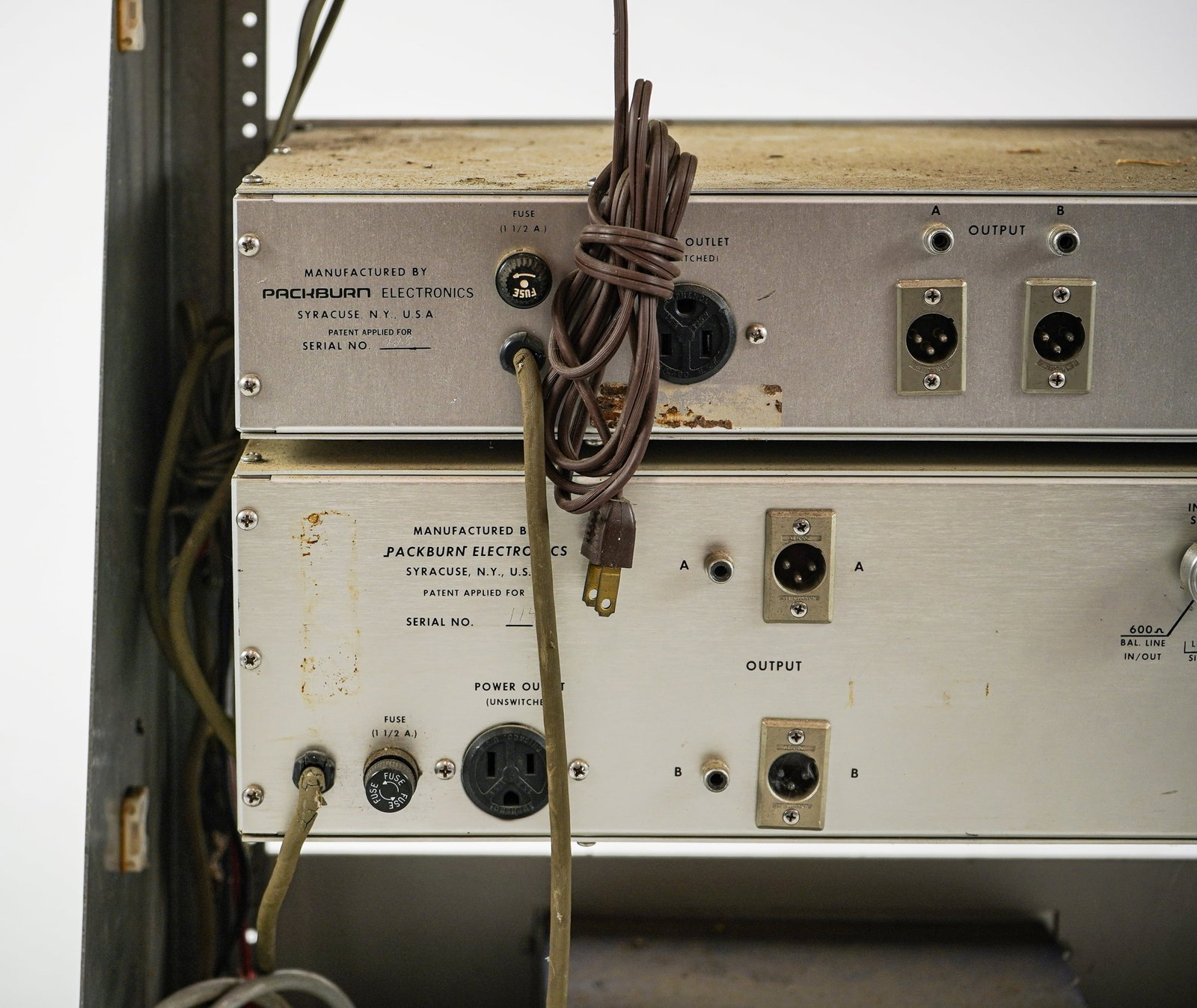 Recording Rack Setup- Noise Suppressors - 6