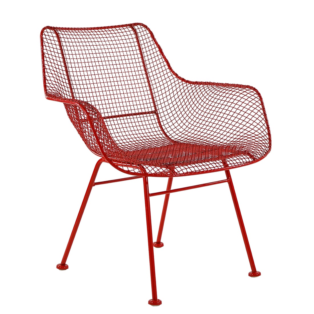 Russell Woodard Mesh "Sculptura" Lounge Chair: Russell Woodard Mesh "Sculptura" Lounge Chair- 25.5 x 26.5 x 26..5"