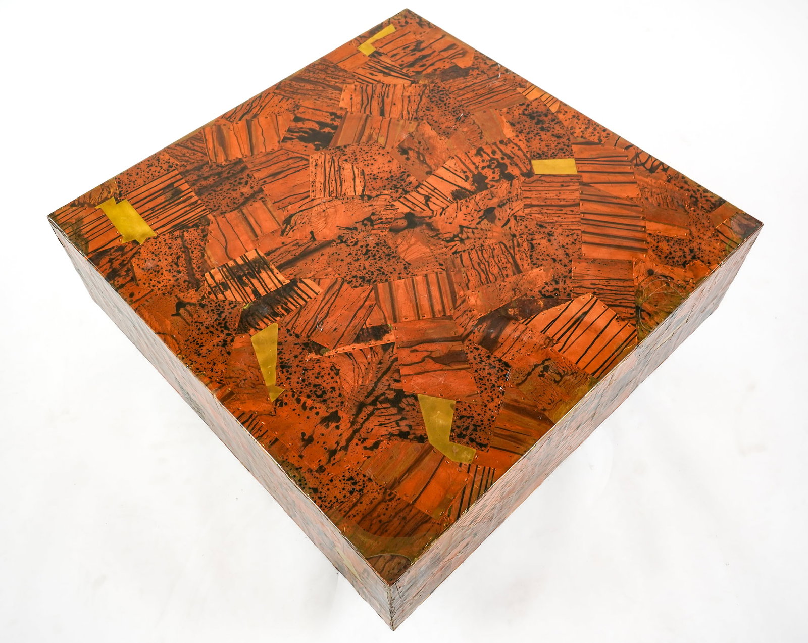 Mid Century Copper Coffee table - 2
