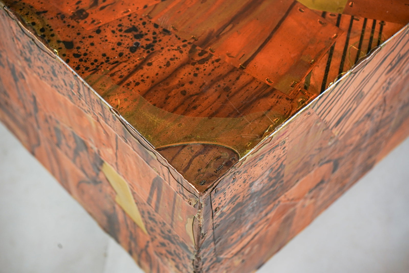 Mid Century Copper Coffee table - 5