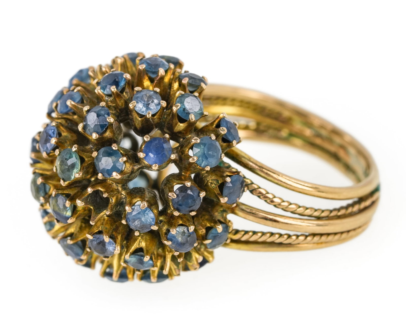 10k Cluster Ball Ring - 4