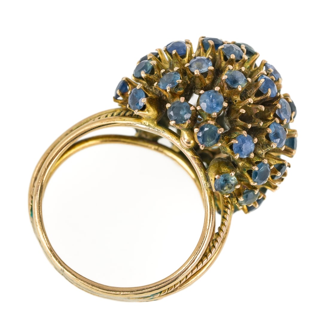 10k Cluster Ball Ring - 6