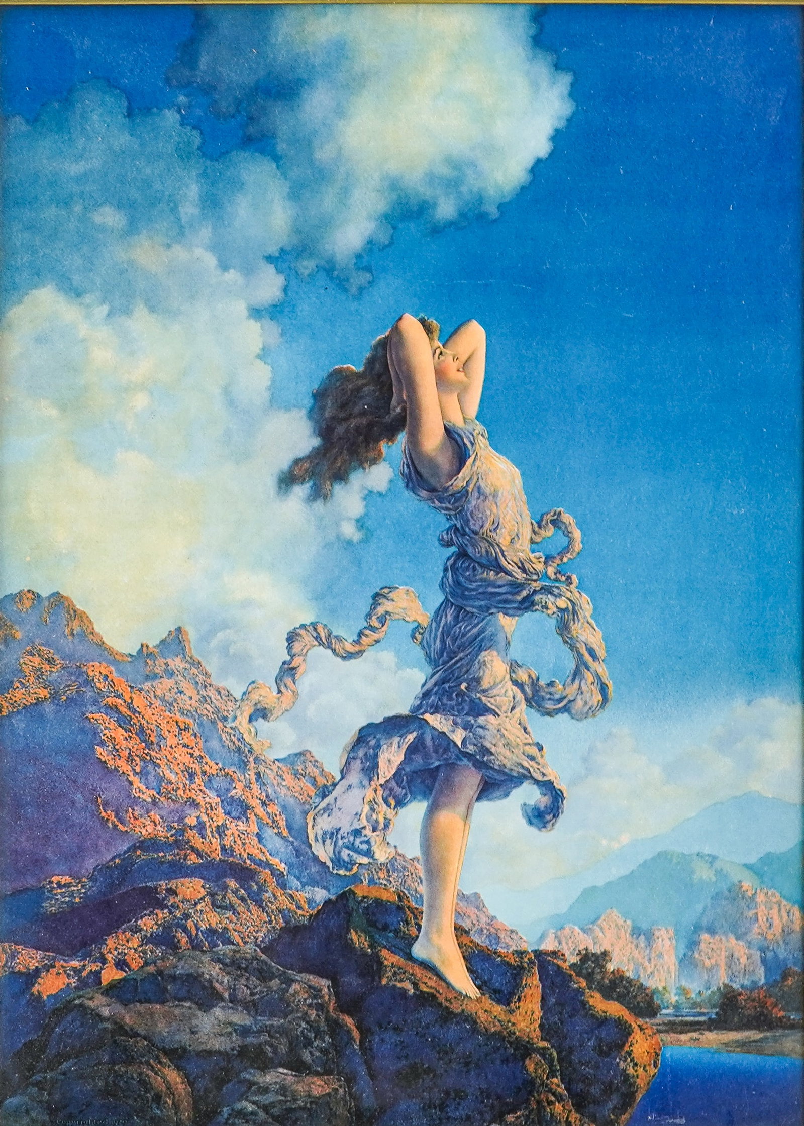 Maxfield Parrish (AM 1870-1966) Ecstasy - 2