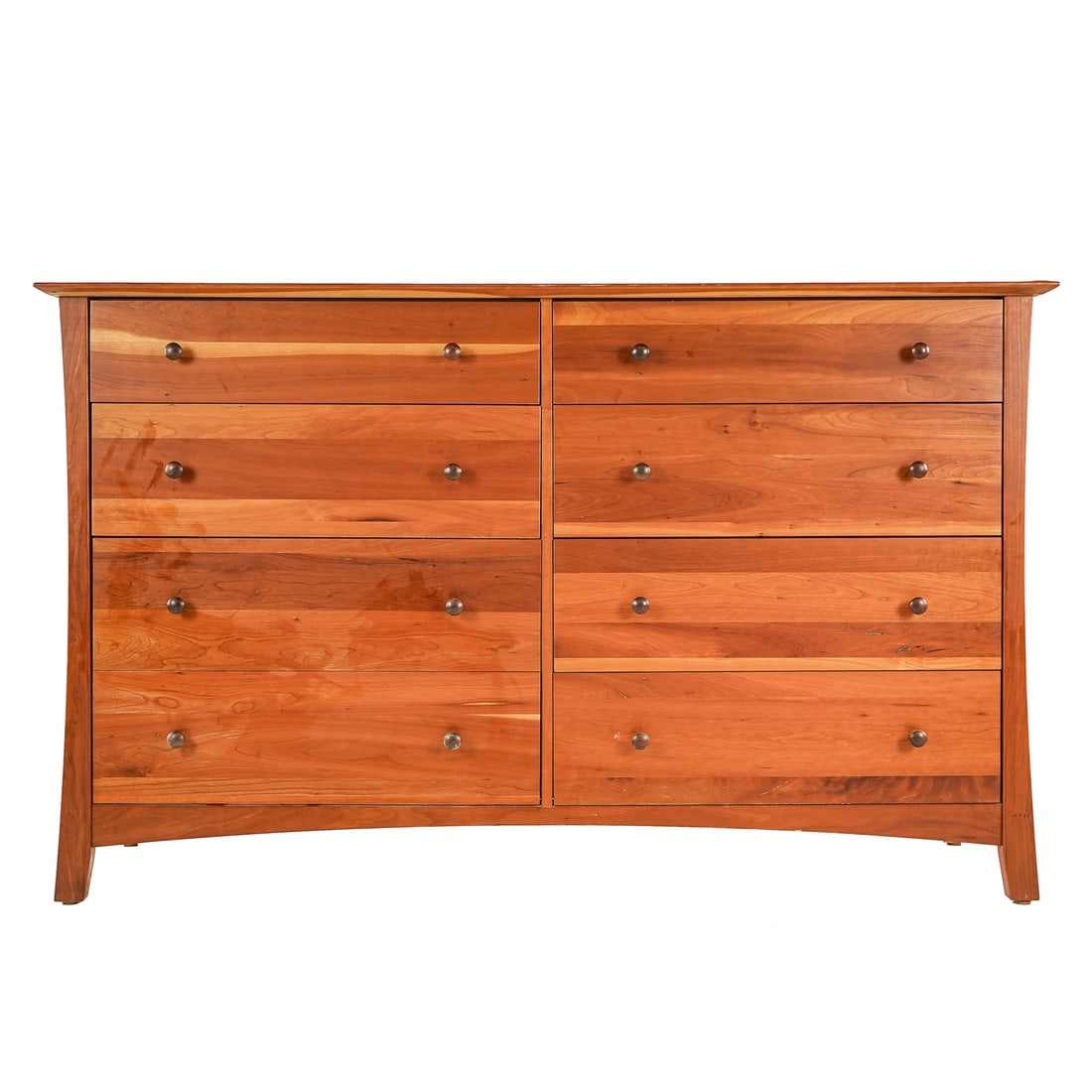 Thor's Elegance VT Cherry Long Dresser: Thor's Elegance Brandon Vermont - 5 drawer Cherry Tall dresser 51 x 31 x 20"