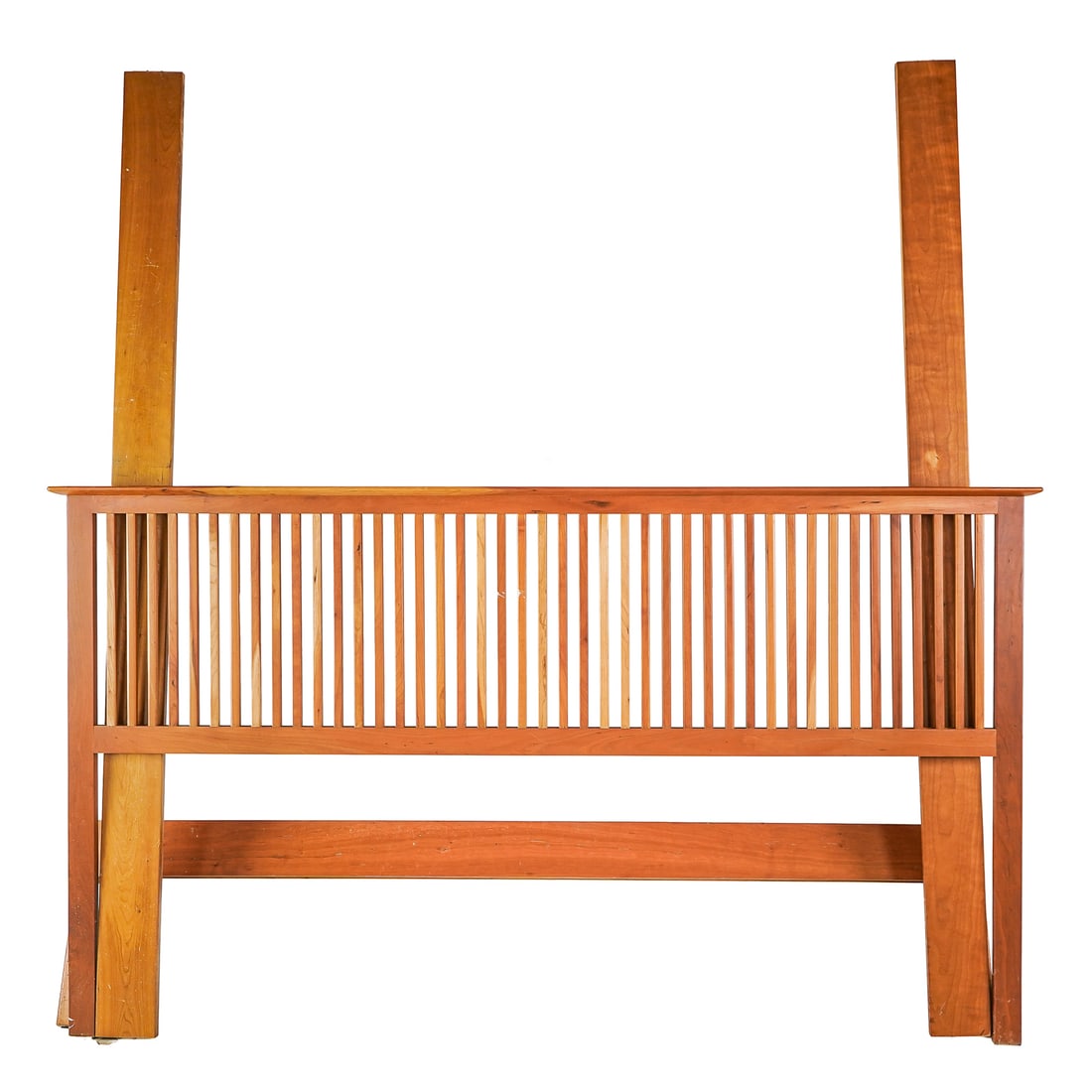 Thor's Elegance VT Cherry King Sized Bed: Thor's Elegance Cherry King size bed -46 x 82 (Crest Maximum width) x 82"(Rails)