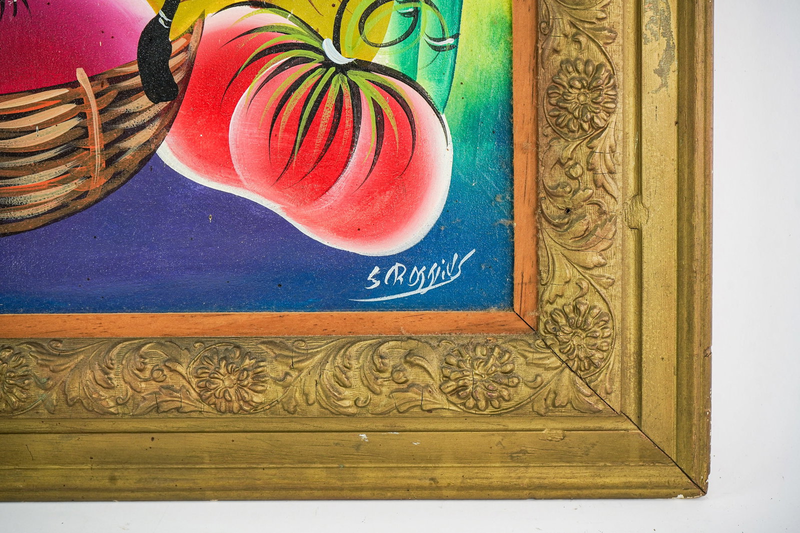 Three Hatian School Folk Paintings - 9