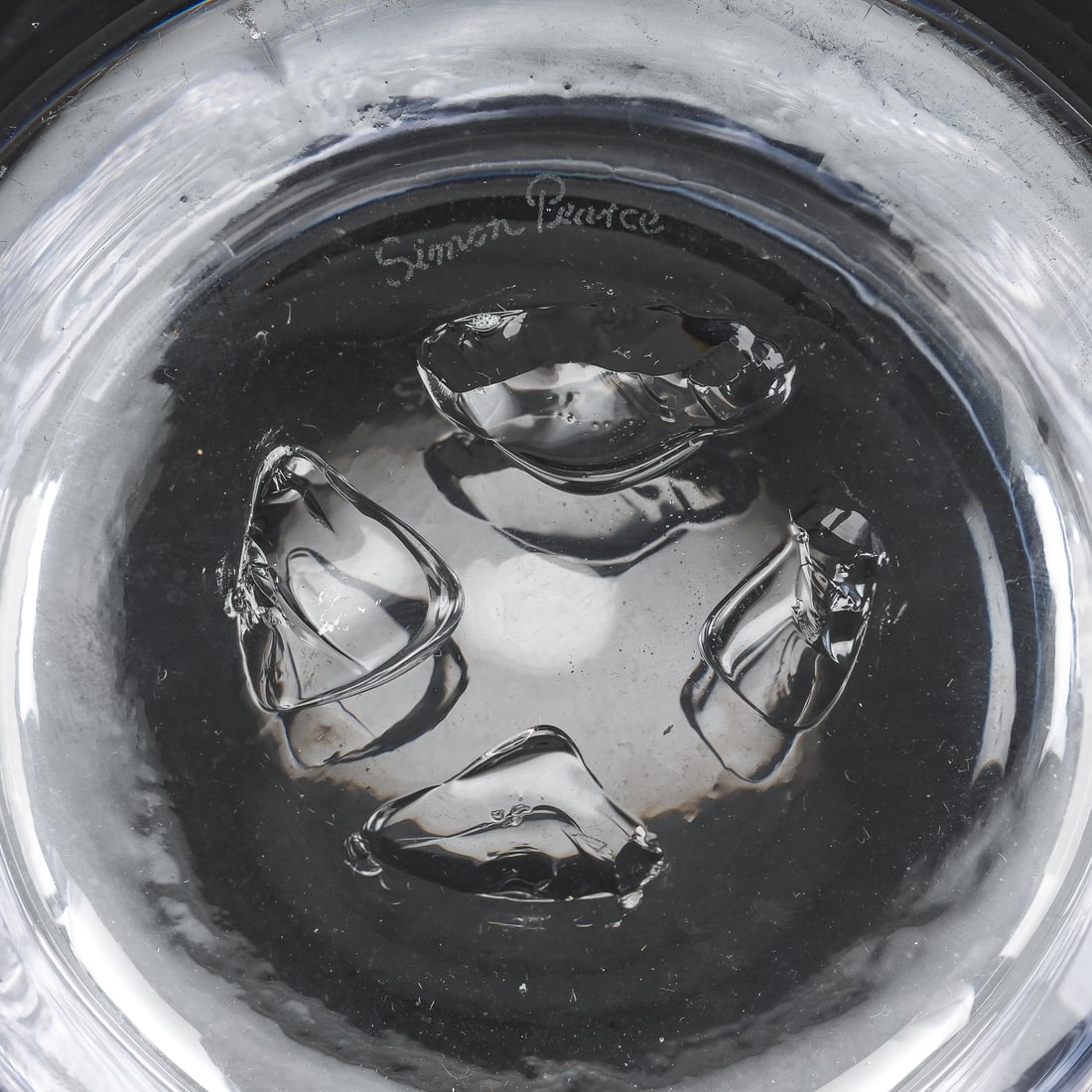 4 pcs. Simon Pearce Crystal Tableware - 5