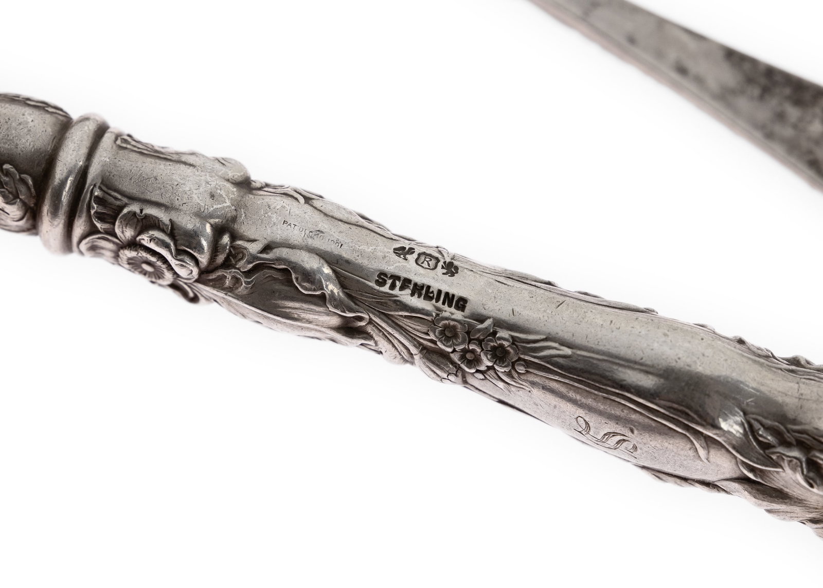 6 pcs. Ornate Sterling Silver Serving Flatware - 5