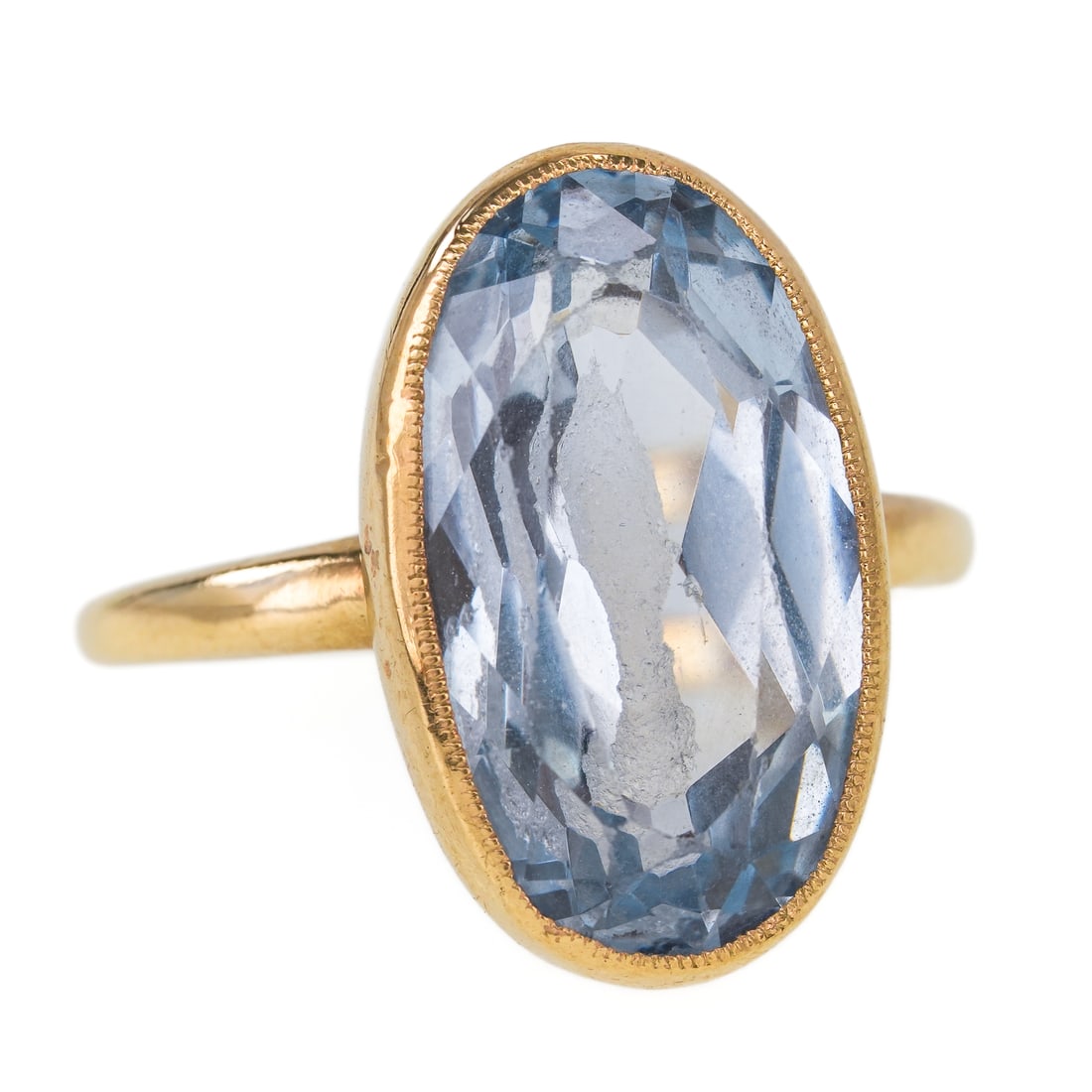 4 Carat Aquamarine Ring (1 of 1)