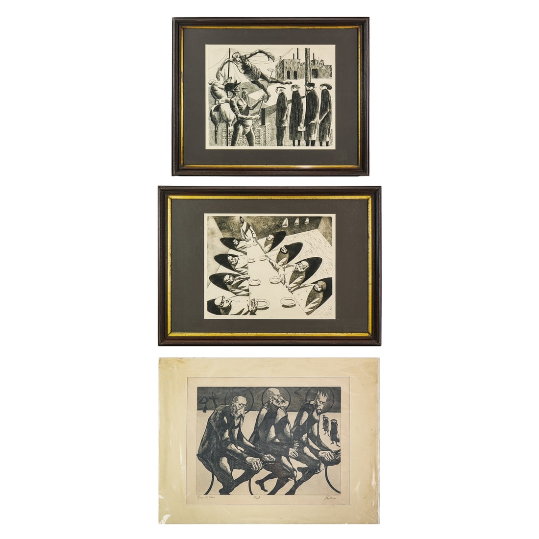 John Fenton (AM 1912-1977) Three Aquatints (1 of 16)