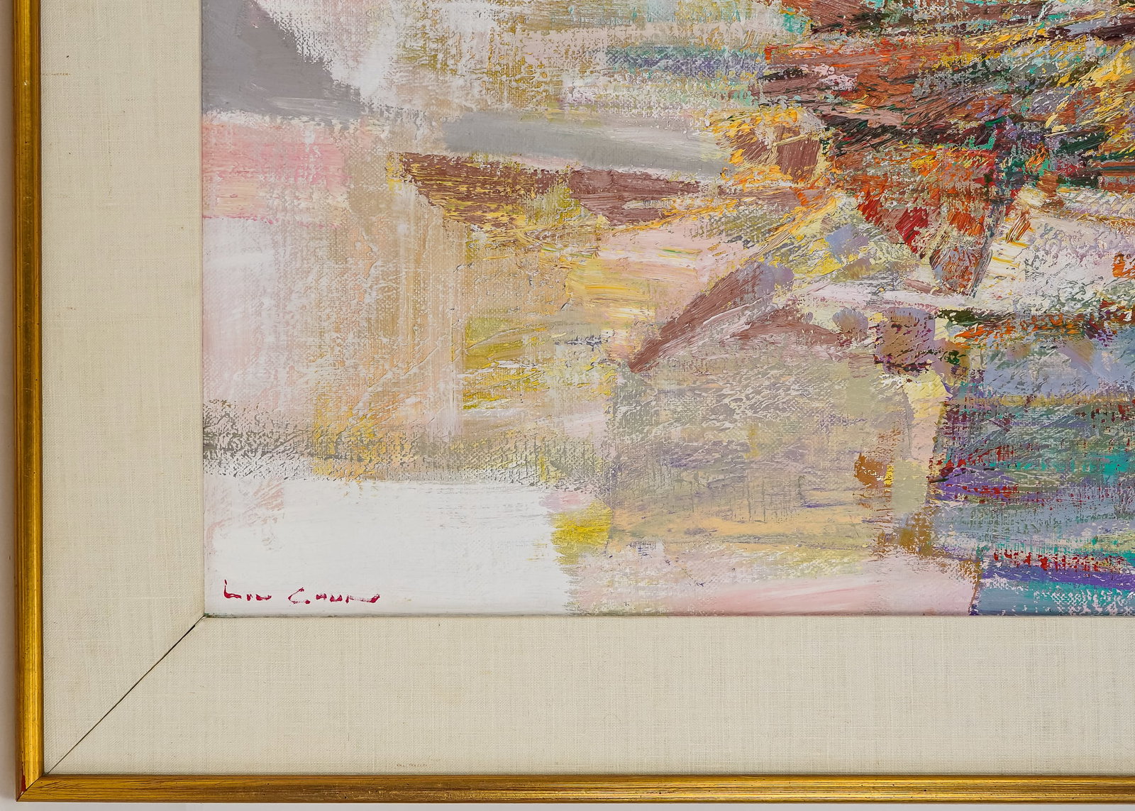 Lau Chun (CH 1942-) Abstract Composition - 3