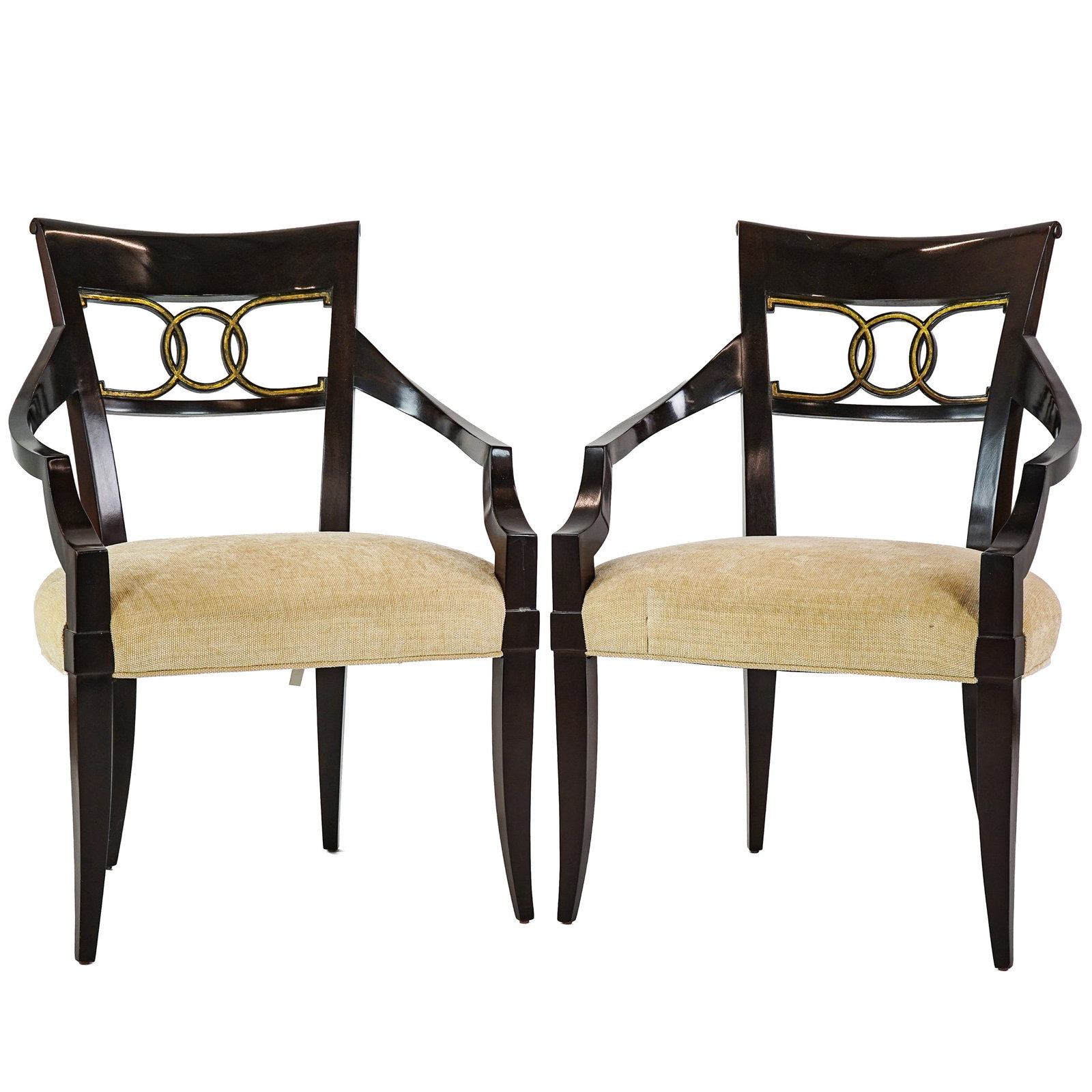 Thomas Pheasant for Baker Regency style Dining chairs - 2