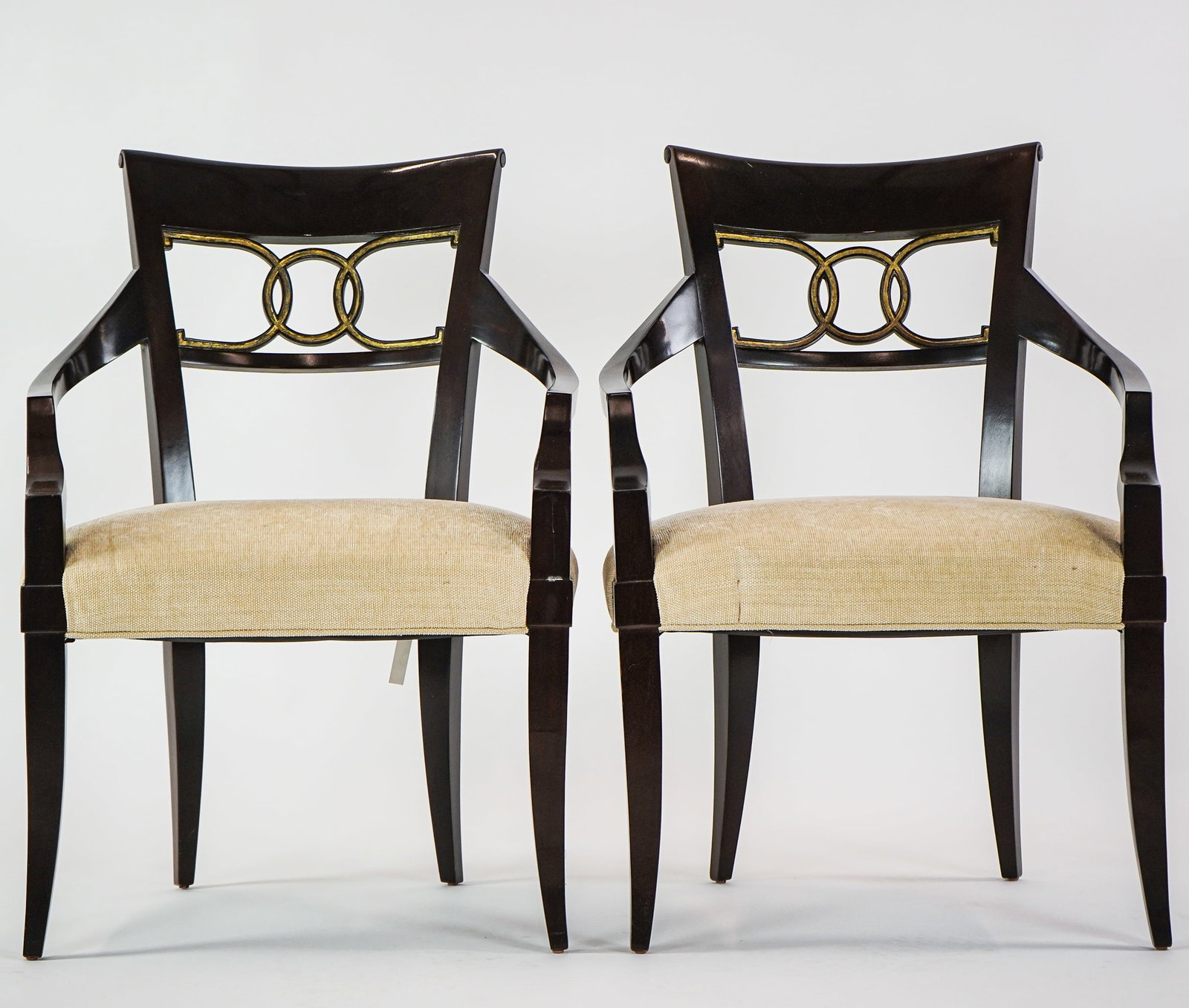 Thomas Pheasant for Baker Regency style Dining chairs - 3