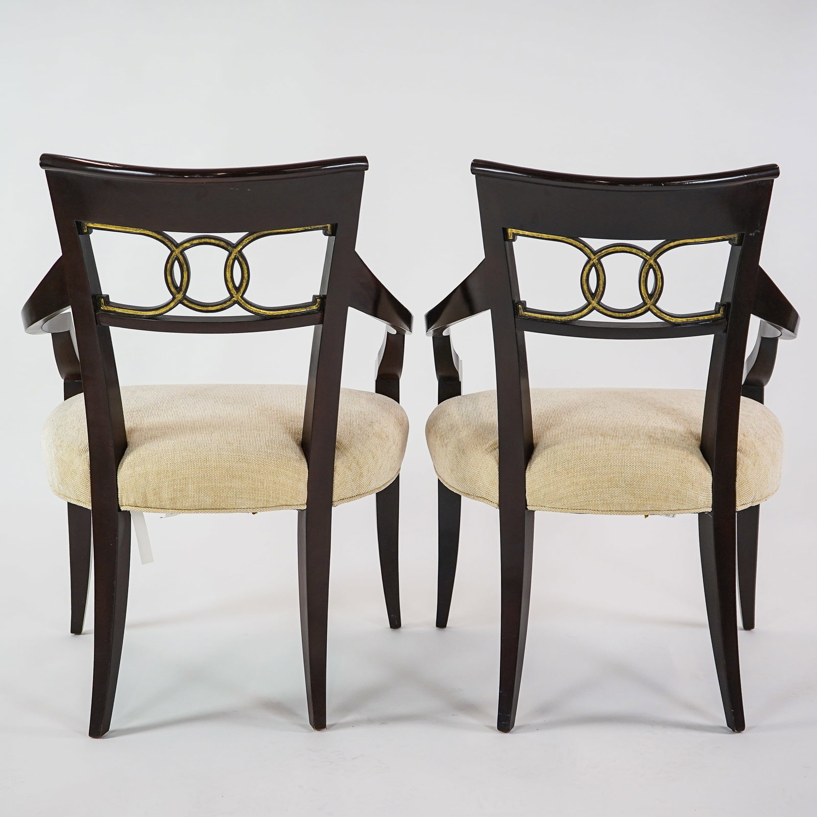 Thomas Pheasant for Baker Regency style Dining chairs - 4