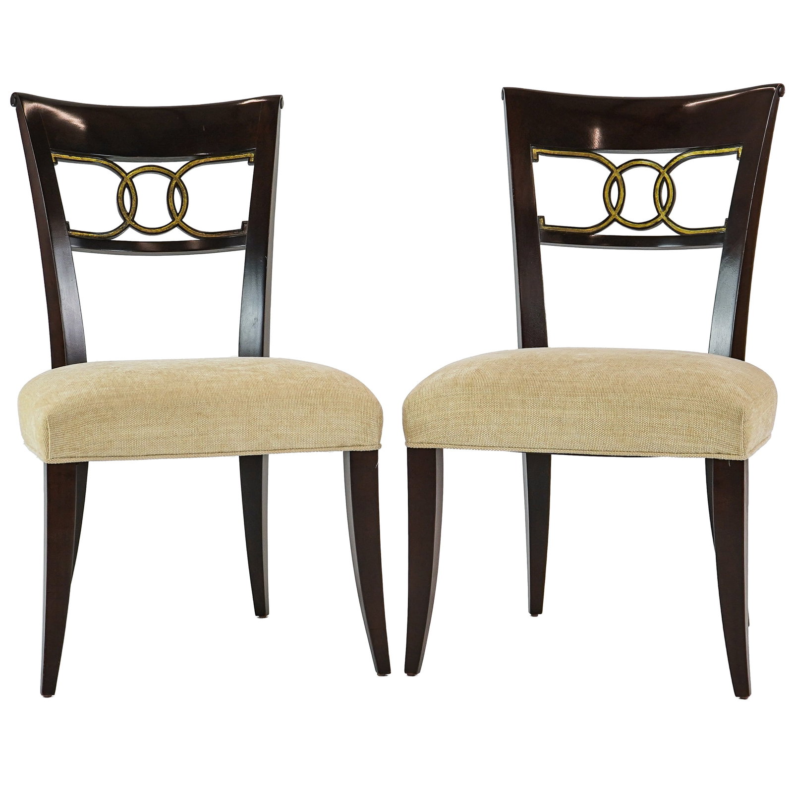 Thomas Pheasant for Baker Regency style Dining chairs - 5