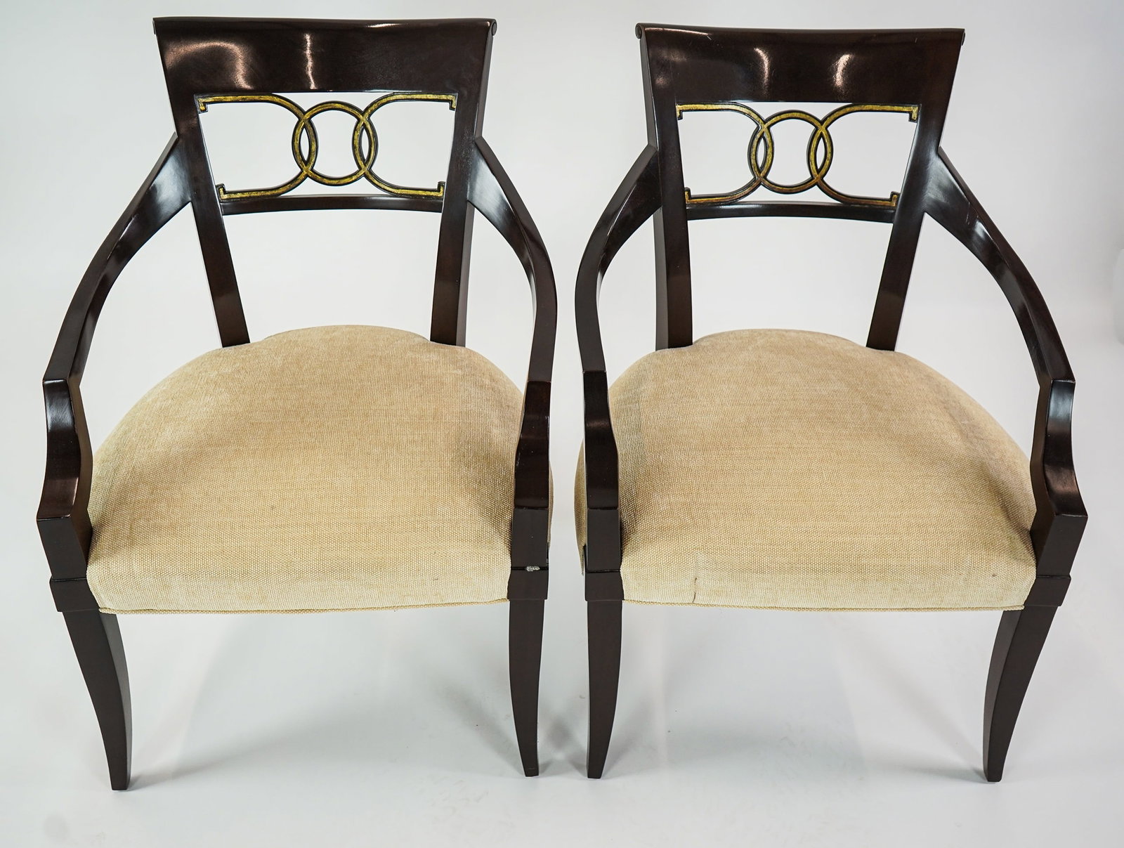 Thomas Pheasant for Baker Regency style Dining chairs - 6