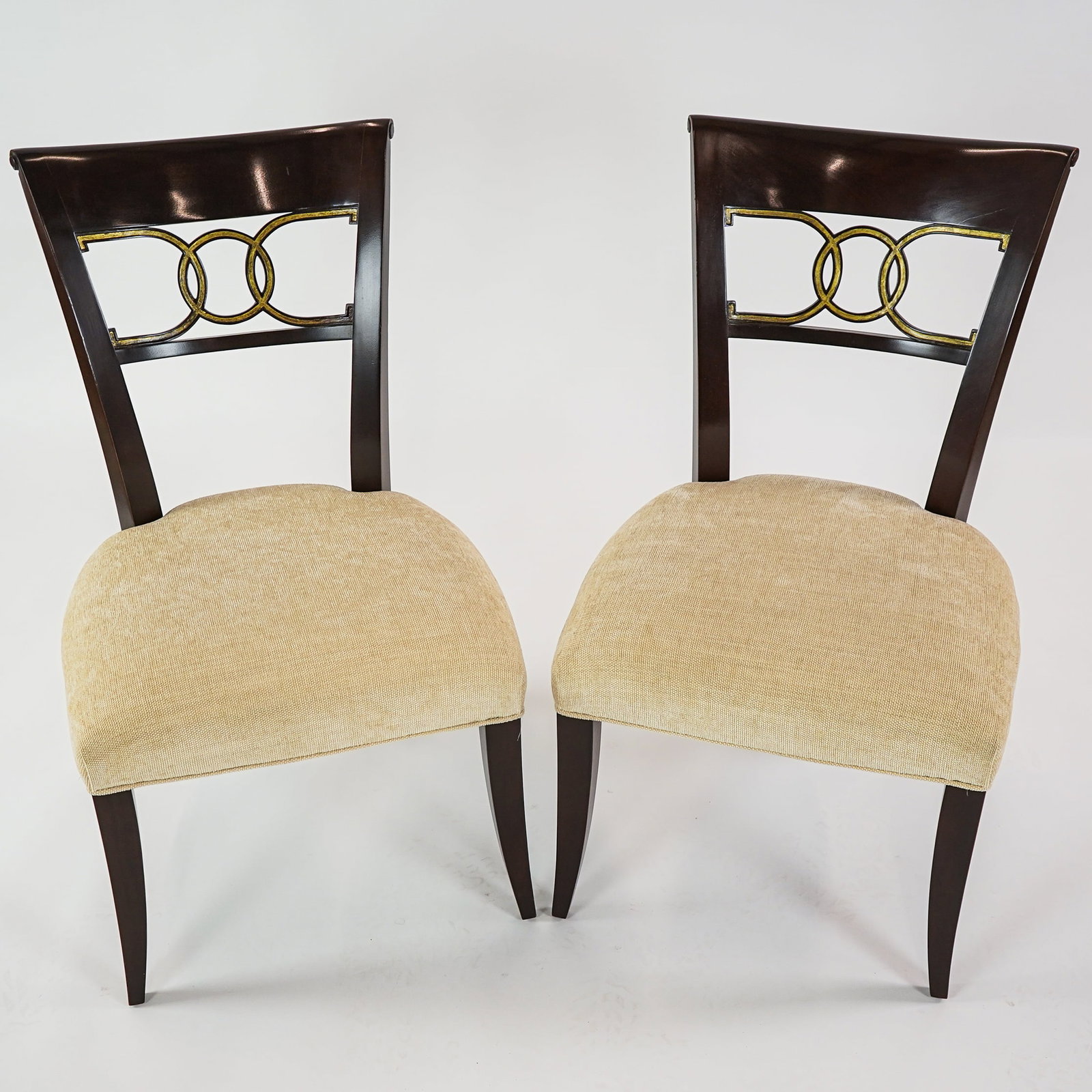 Thomas Pheasant for Baker Regency style Dining chairs - 7
