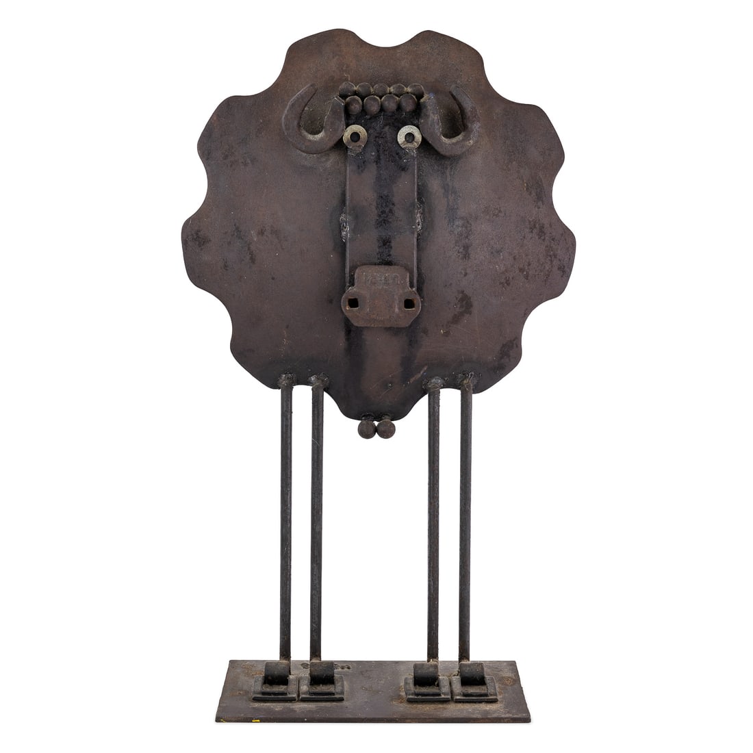 Bill Heise Folk Art Bull Sculpture (1 of 6)