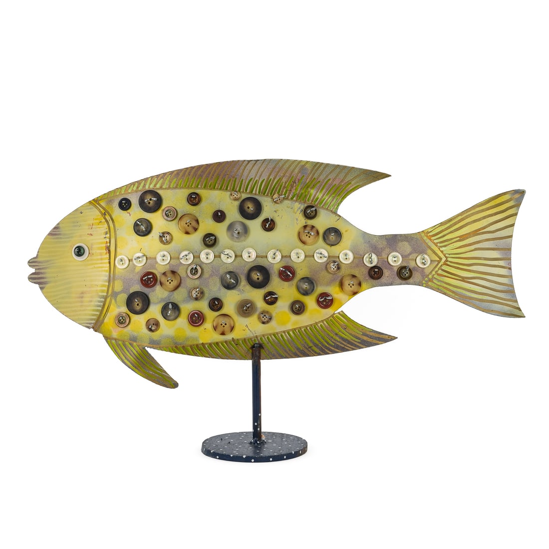 2006 Van Fleet Folk Art Fish (1 of 1)