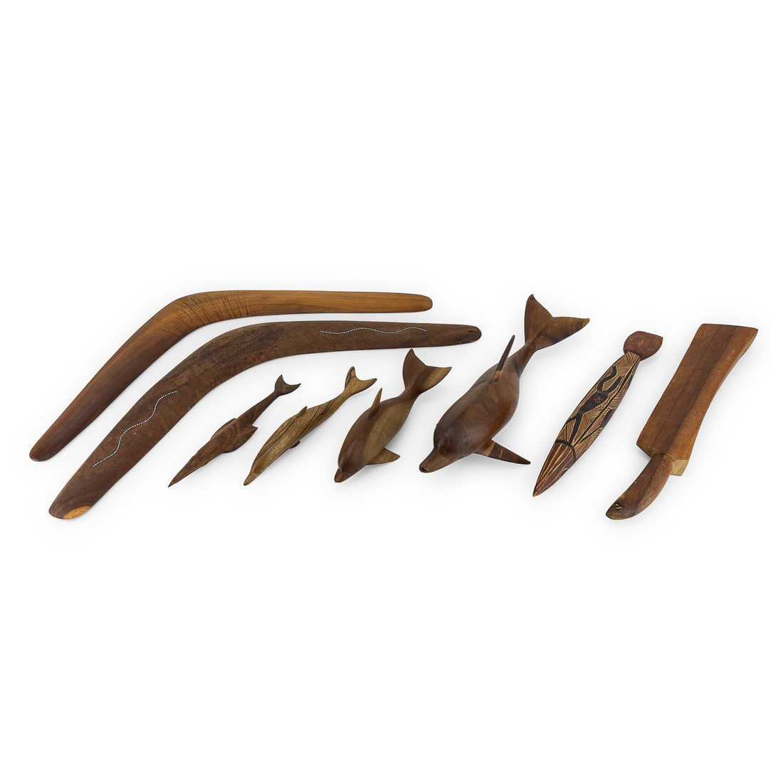 Australian Boomerangs, Wood Carvings (1 of 10)