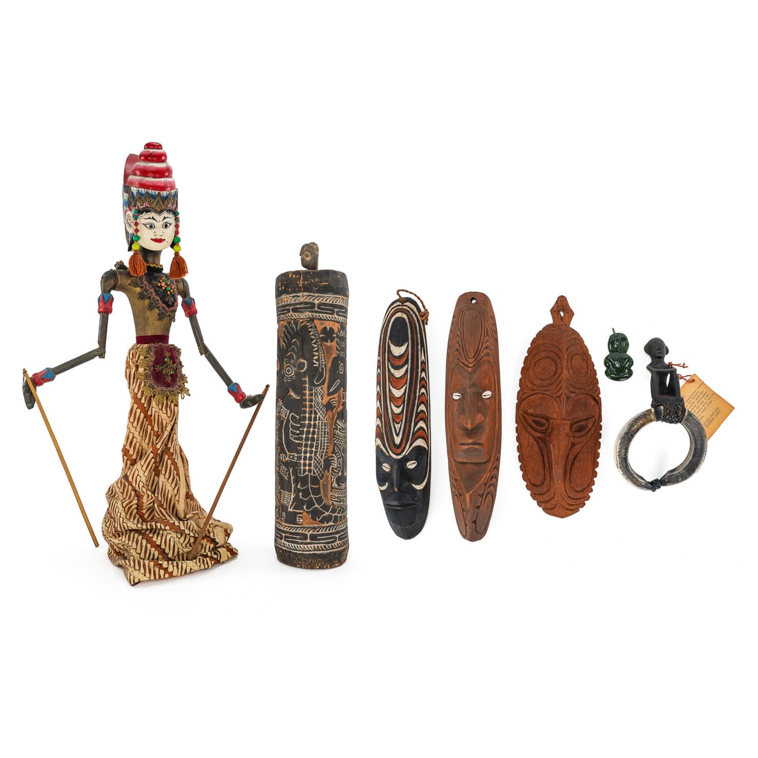 Indonesian Puppet, Papua New Guinea Artifacts (1 of 1)