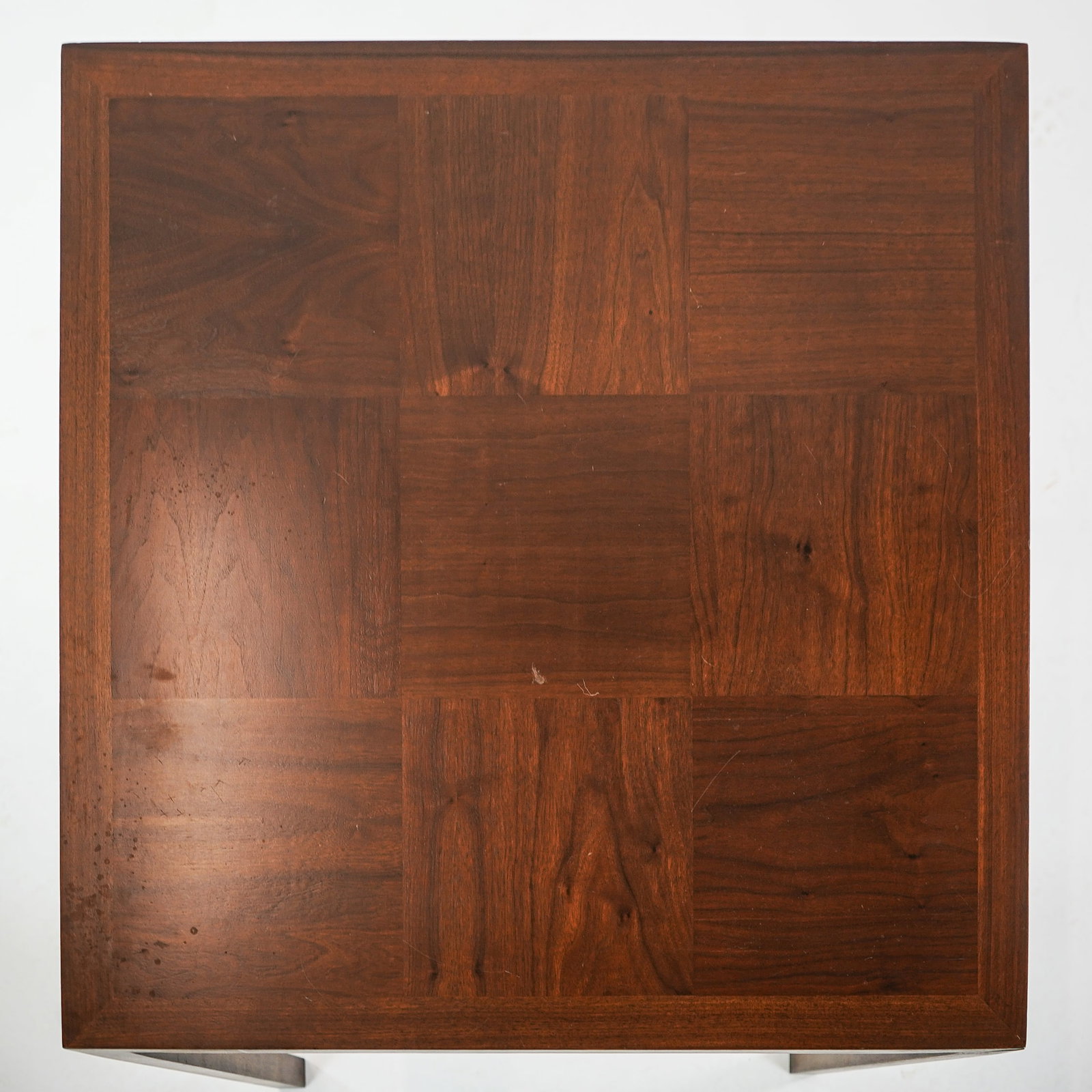 Two Lane Contemporary Walnut Tables - 4