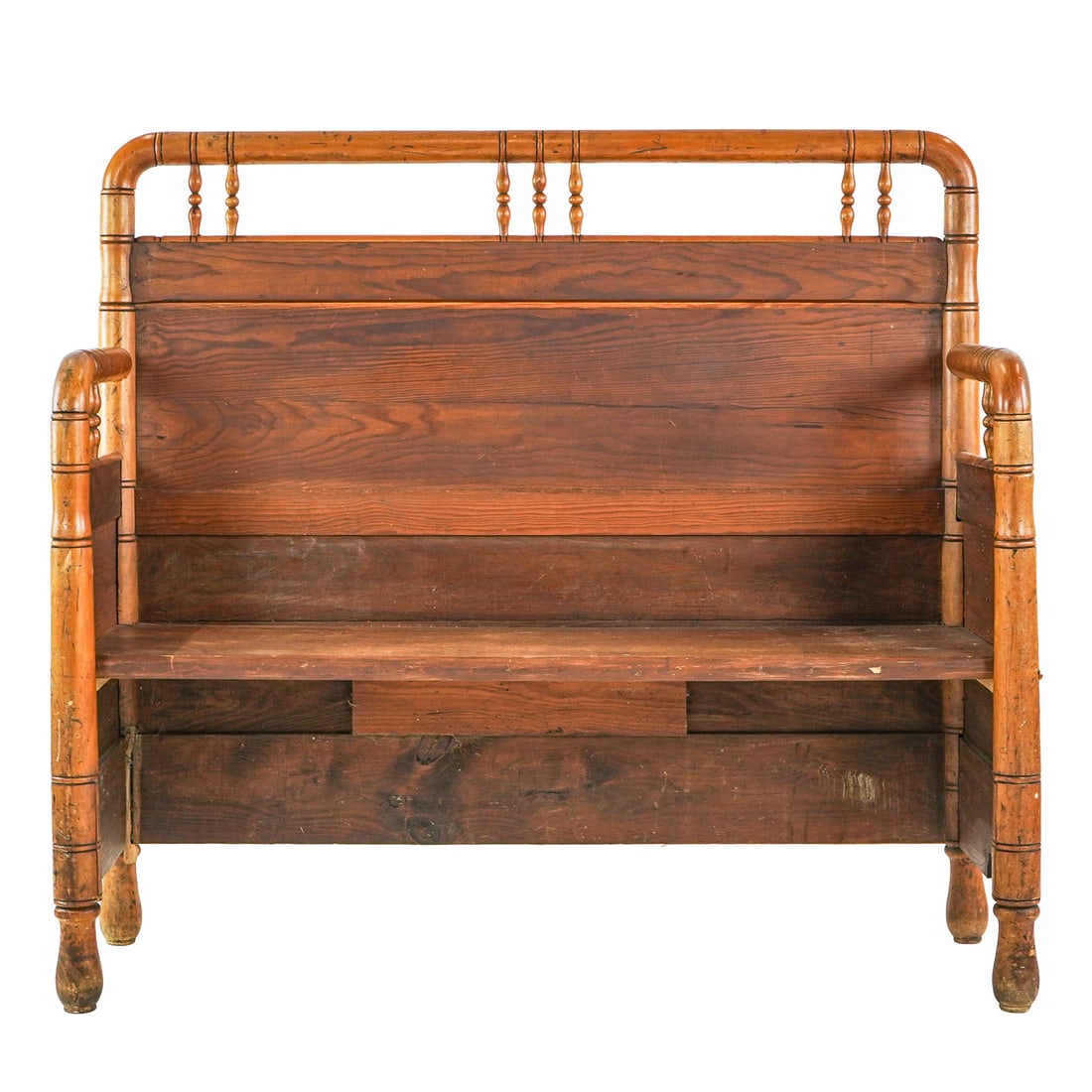 Country Settle Bench from Reclaimed wood. (1 of 1)
