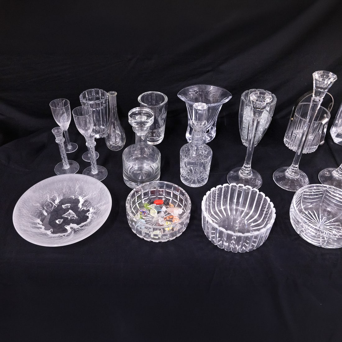 Crystal, Cut, & Blown Glass (1 of 10)