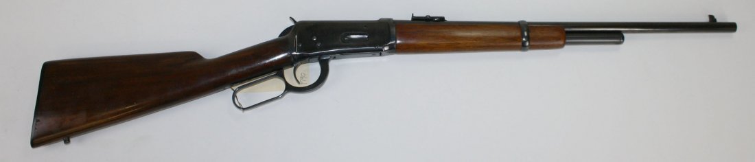 Pre-1964 Winchester Model 1894 Lever Action carbine: Pre-1964 Winchester Model 1894 Lever Action carbine with 20" bbl 1/2 magazine chambered in 30 WCF serial number 1026712 FFL#1790 To be sold in accordance with Federal law. FFL required for purchase.