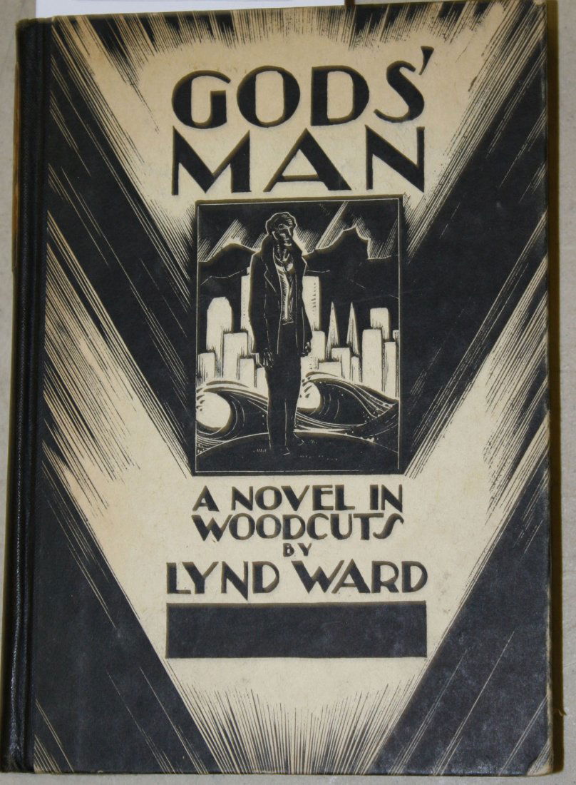 1929 Lynd Ward illustrated book God's Man: 1929 Lynd Ward illustrated book God's Man