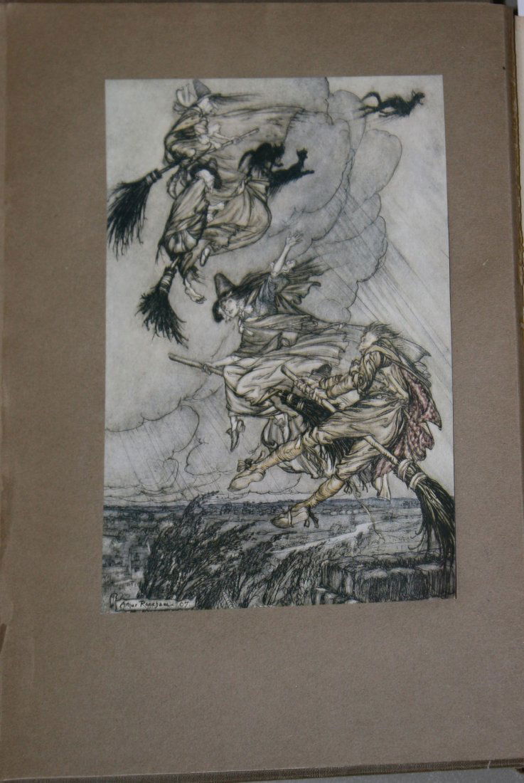 1919 Arthur Rackham The Ingoldsby Legends- color: 1919 Arthur Rackham The Ingoldsby Legends- color tipped-in illustrations