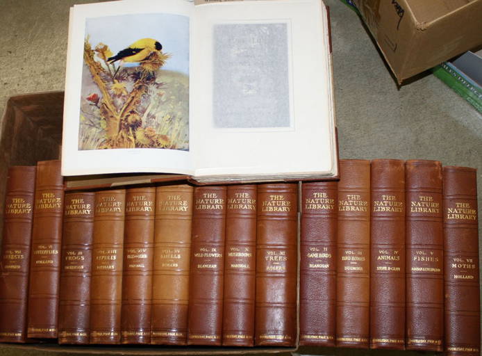 Doubleday1904 The Nature Library 15 Volumes