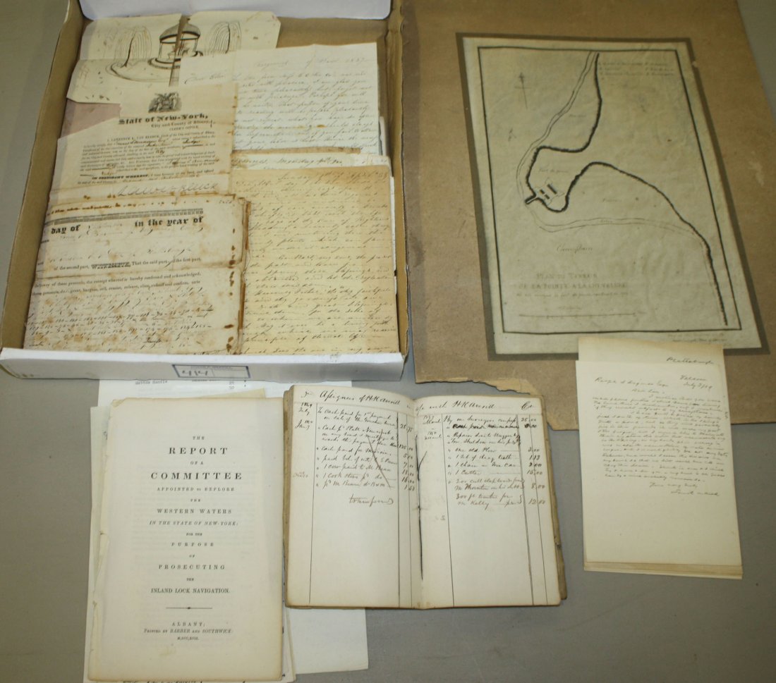 Barnes, Watson, Crane family letters, deeds, etc: Barnes, Watson, Crane family letters, deeds, etc