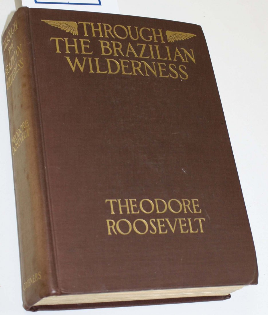 1914 Theodore Roosevelt “Through the Brazilian: 1914 Theodore Roosevelt “Through the Brazilian Wilderness” 1st ed, no dust jacket