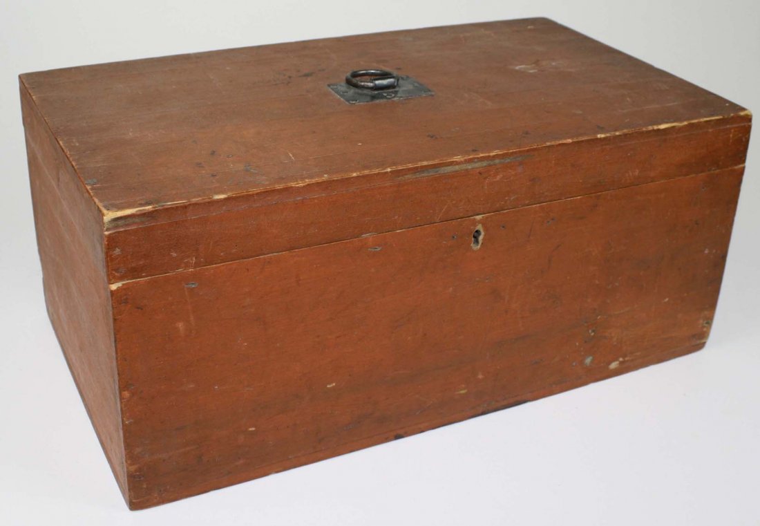 mid 19th c salmon painted box 8” x 10” 18”mid 19th c: mid 19th c salmon painted box 8” x 10” 18”mid 19th c salmon painted box 8” x 10” 18”mid 19th c salmon painted box 8” x 10” 18”mid 19th c salmon painted box 8” x 10” 18”mid 19th