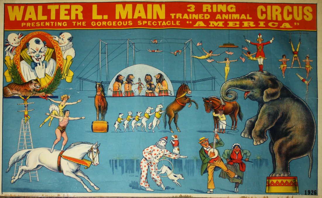 Walter L. Main 3 Ring Trained Animal Circus / The (1 of 2)