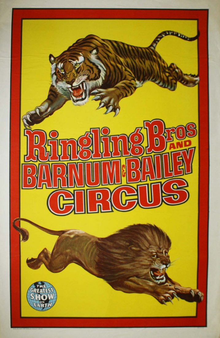 Ringling Bros and Barnum & Bailey Circus. Litho in (1 of 1)