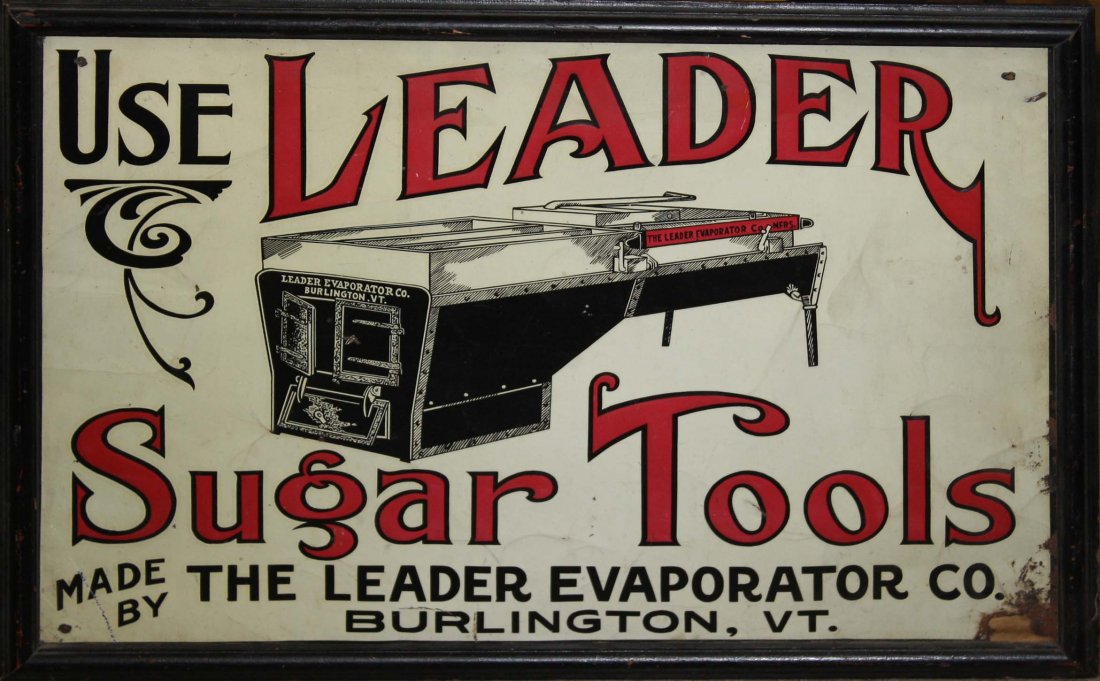 Use Leader Sugar tools -Tin litho sign - 14 x 20" loss (1 of 1)