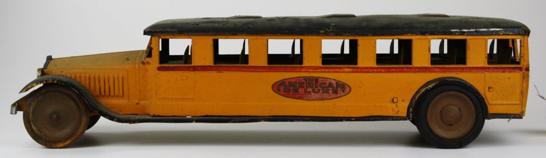 1927 Dayton American Deluxe bus pressed steel friction (1 of 3)