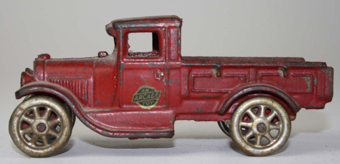 ca 1930 Arcade Ford Model A tow truck- missing tow (1 of 3)
