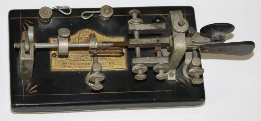 1926 Vibroflex Lightning Bug telegraph key, lenghth 8” (1 of 1)