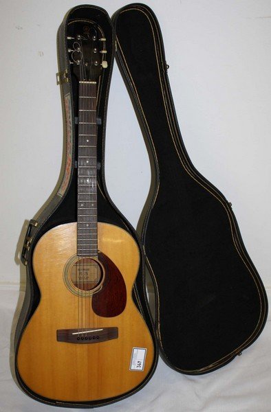 Yamaha Fg 75 Acoustic Guitar Made In Taiwan Republic Oct 17