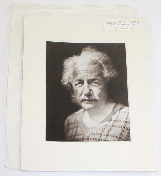 Photo of Albert Einstein (1879-1955) at about 55 years (1 of 1)